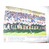 Revista Placar Mini Poster Corinthians Campeão Alagoas 2004