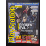 Revista Playstation 253 Lacrada Resident Evil 2 C Pôster 