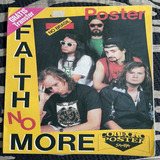 Revista Poster Especial Faith No More No Brasil Rock In Rio