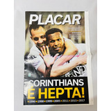 Revista Pôster Placar Corinthians Campeão Brasileiro 2017