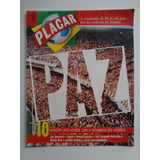 Revista Poster Placar Nº 1114 B Paz 