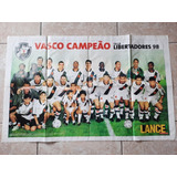 Revista Pôster Vasco Campeão Da Libertadores 1998 Lance