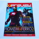 Revista Preview Filme Homem De Ferro 2 N° 8 Ed. Sampa