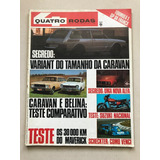 Revista Quatro Rodas 192 Caravan Belina Maverick 1976 S065
