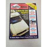 Revista Quatro Rodas 3 Gol Del Rey Elba Honda Prelude 1389