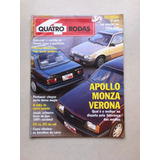 Revista Quatro Rodas 360 Monza Verona Gol Gti 1990 791b