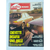 Revista Quatro Rodas 381, Chevette,uno Mille, Royale Re244
