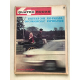 Revista Quatro Rodas 75 Fusca Mustang Jaguar 1966 S662