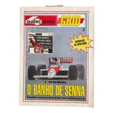 Revista Quatro Rodas Grid N 13 Superpôster Senna Gp Bélgica