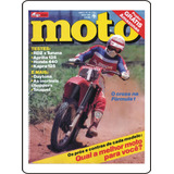 Revista Quatro Rodas Moto Nº 14 Maio De 1983 Com Poster