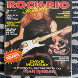 Revista Rock In Rio Especial Pôster Iron Maiden Ozzy Ozbourn