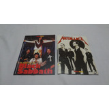 Revista Showbizz A Historia Do Black Sabbath E Metallica 