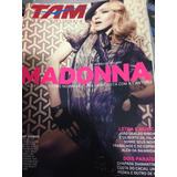 Revista Tam Nas Nuvens - Madonna Na Capa