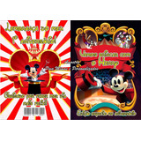Revistinha Para Colorir - Mickey Circo