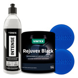 Revitalizador De Plástico Rejuvex Black Intense