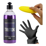 Revitalizador De Plásticos Premium Tritok 500ml Batom Black