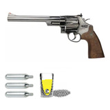 Revolver Smith & Wesson 8 Pol 6t + 3co2+ 1 Esfera Umarex