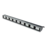 Ribalta Luz Negra Efeito Uv Neon 48cm 9 Led Festa Show Dj