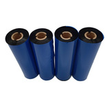 Ribbon Cera Preto 110mm X 74 Metros - C/ 24 Rolos (110x74)