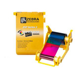 Ribbon Color Ymcko P/ Zebra Zxp3 800033-840 - 200 Impres /
