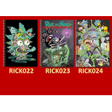 Rick And Morty Caderno 10 Matéria