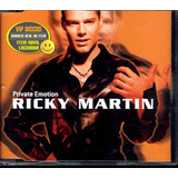 Ricky Martin Cd Single Private Emotion