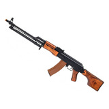 Rifle Aeg Rpks74 Full Metal Em Aço E Madeira Lct Airsoft