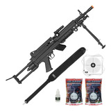 Rifle Airsoft 6mm Automatico Rossi M249
