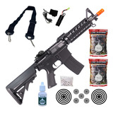 Rifle Fuzil Airsoft M4a1 Cm505 Aeg 6mm Hi-cap Jogo Rossi