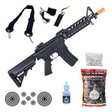 Rifle Fuzil Airsoft M4a1 Rossi Cm505 Aeg 6mm Hi-cap Rajada
