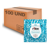 Rilex Lubrificante Intimo Gel Caixa Com 100 Unidades