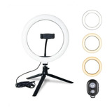 Ring Light Foto Filmagem Youtube Suporte De Mesa iPhone