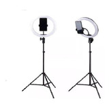 Ring Light Iluminador 26cm Usb Led + Tripe C. Suporte P Cel