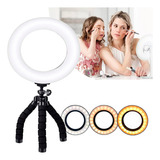 Ring Light Iluminador Anel Luz 16cm