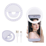Ring Light Luz Pra Selfie E Fotos Flash Celular Blogueiras