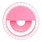 Ring Light Pra Celular Selfie Anel Luz Clipe Flash Blogueira