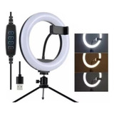 Ringlight Luz Led Foto Live Make