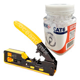 Rj45 Utp Ezcrimp Cat6 Pote De