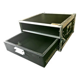 Road Case Rack 2u + Gaveta