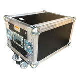 Road Case Rack 6u Prof. 30 Com Rodas