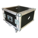 Road Case Rack 6u Prof. 45cm Com Rodas