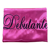 Robe Hobbie Roupão Cetim Bordado Rosa Debutante Promoção