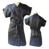 Robe/hobby/hobbie/roupão Cetim Liso Entrega Noiva Pronta