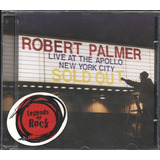 Robert Palmer Cd Live At The Apollo New York City Sold Out