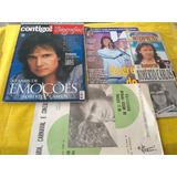 Roberto Carlos Kit Com 5 Revistas Contigo Partitura Modinha