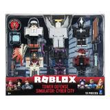 Roblox - 6 Figuras 7cm - Tower Defense Simulator Cyber City