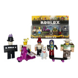 Roblox Kit Bonecos Articulados Moto 12 Peças Brinquedo