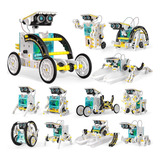 Robô 13 Em 1 Energia Solar Kit Robótica Educacional