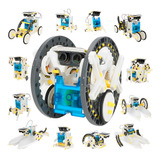 Robô 13 Em 1 Energia Solar Kit Robótica Educacional