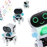 Robô Aranha Som E Dançarino Com Luzes Brinquedo E Movimento